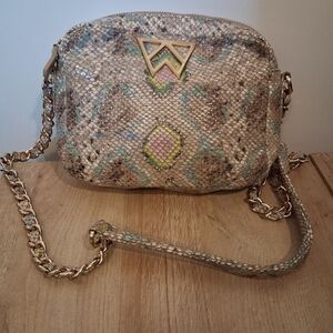 Kelly Wynne Mingle mingle Mini Purse Snakeskin